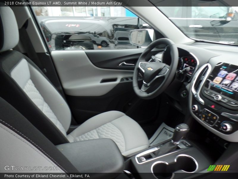 Summit White / Medium Ash Gray 2018 Chevrolet Equinox LT AWD