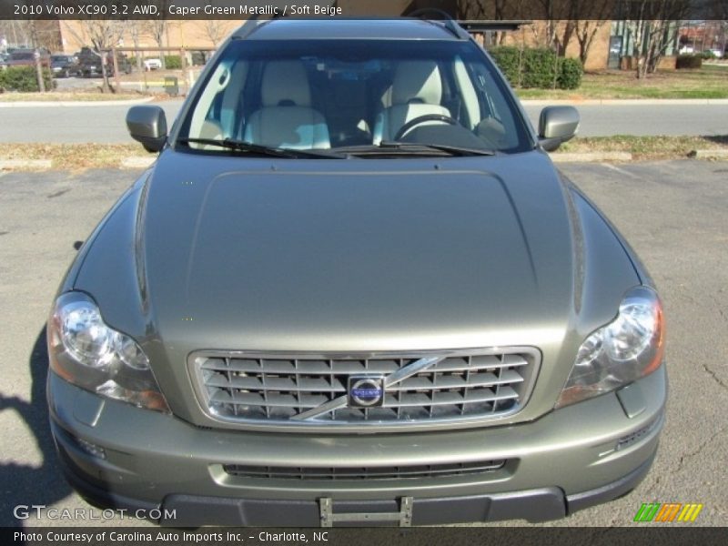 Caper Green Metallic / Soft Beige 2010 Volvo XC90 3.2 AWD