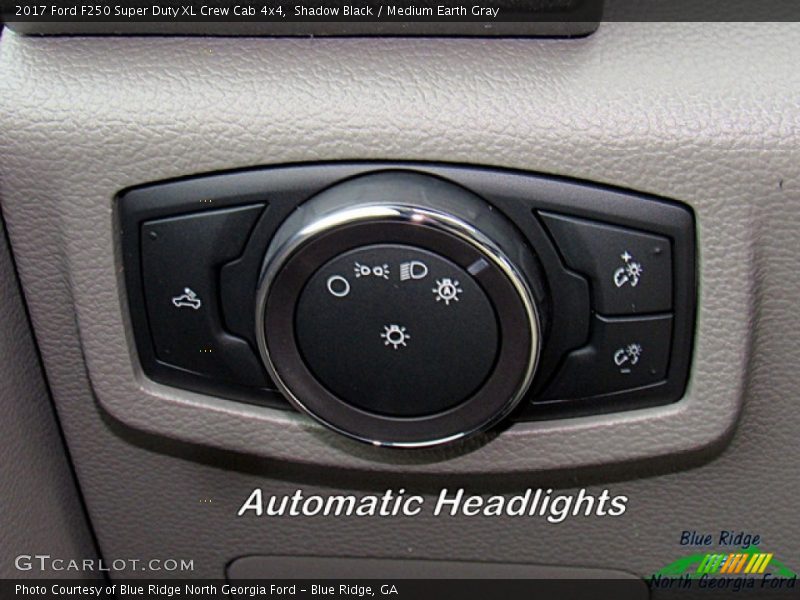 Shadow Black / Medium Earth Gray 2017 Ford F250 Super Duty XL Crew Cab 4x4