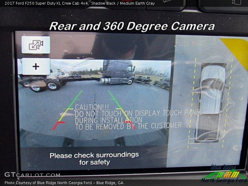 Shadow Black / Medium Earth Gray 2017 Ford F250 Super Duty XL Crew Cab 4x4