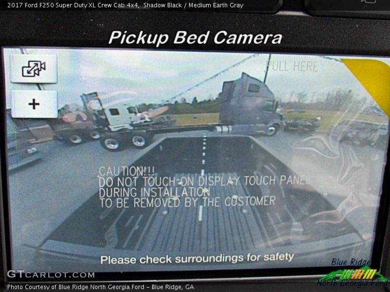 Shadow Black / Medium Earth Gray 2017 Ford F250 Super Duty XL Crew Cab 4x4