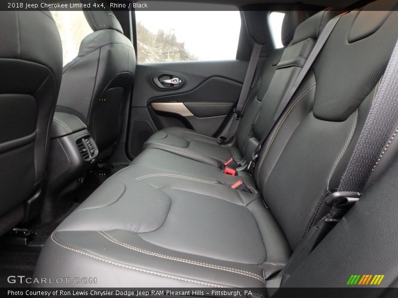 Rhino / Black 2018 Jeep Cherokee Limited 4x4