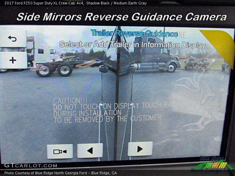 Shadow Black / Medium Earth Gray 2017 Ford F250 Super Duty XL Crew Cab 4x4