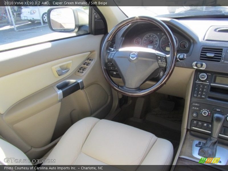 Caper Green Metallic / Soft Beige 2010 Volvo XC90 3.2 AWD