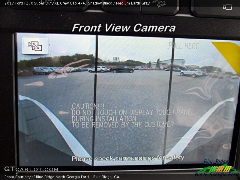 Shadow Black / Medium Earth Gray 2017 Ford F250 Super Duty XL Crew Cab 4x4
