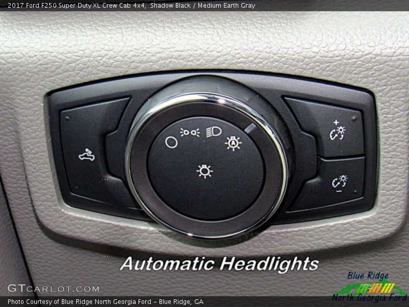 Shadow Black / Medium Earth Gray 2017 Ford F250 Super Duty XL Crew Cab 4x4