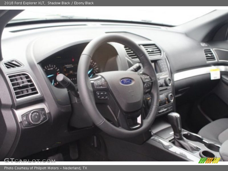 Shadow Black / Ebony Black 2018 Ford Explorer XLT