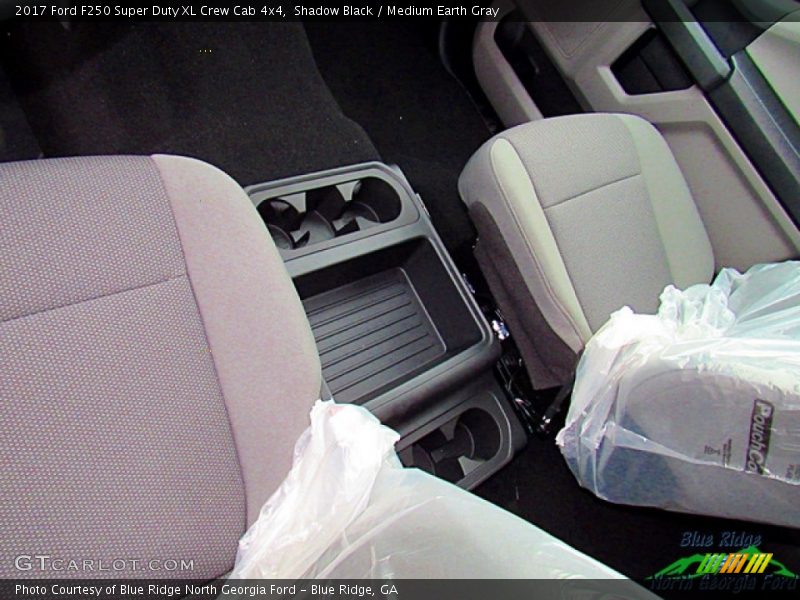 Shadow Black / Medium Earth Gray 2017 Ford F250 Super Duty XL Crew Cab 4x4