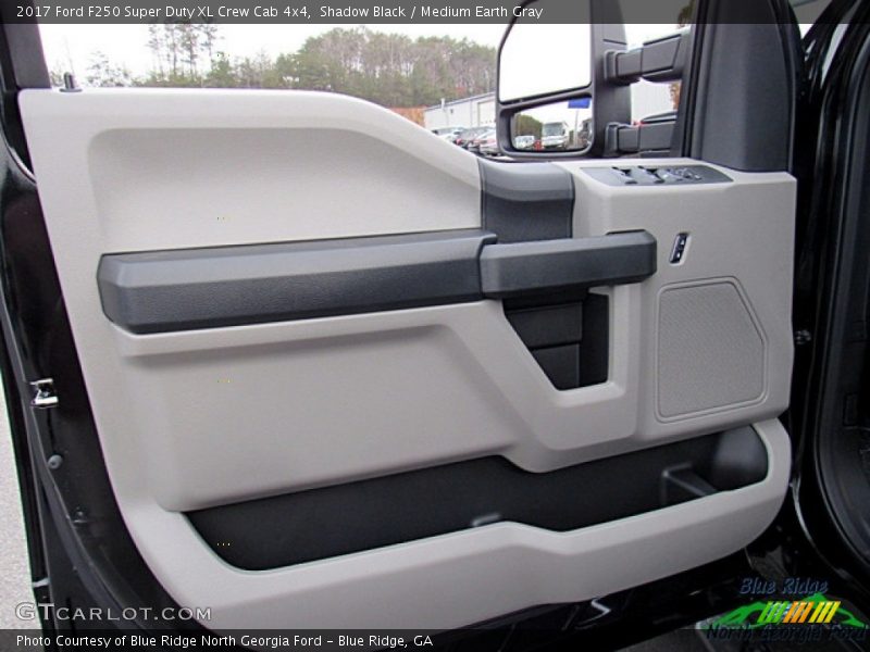 Shadow Black / Medium Earth Gray 2017 Ford F250 Super Duty XL Crew Cab 4x4