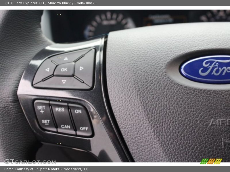 Shadow Black / Ebony Black 2018 Ford Explorer XLT