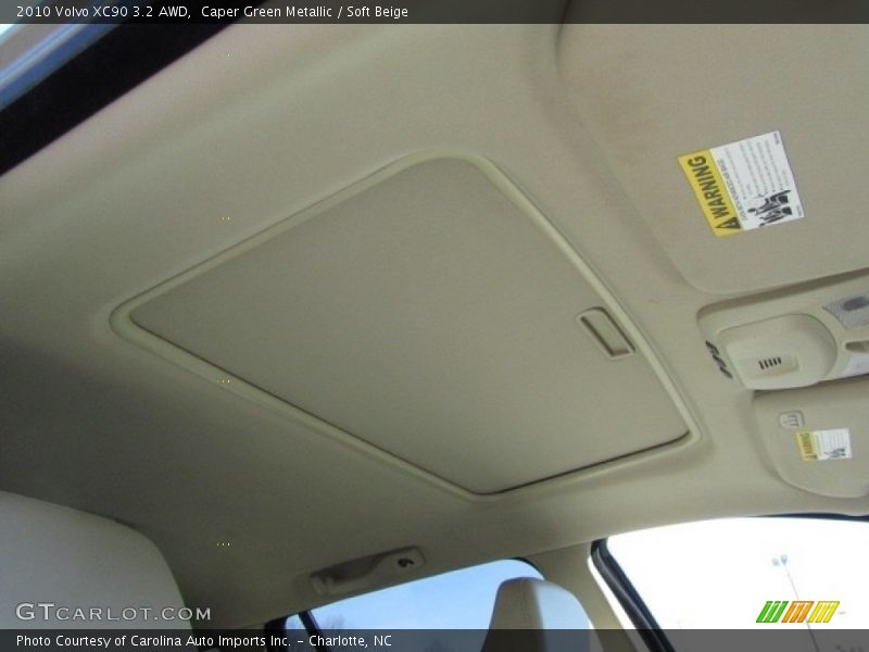 Caper Green Metallic / Soft Beige 2010 Volvo XC90 3.2 AWD
