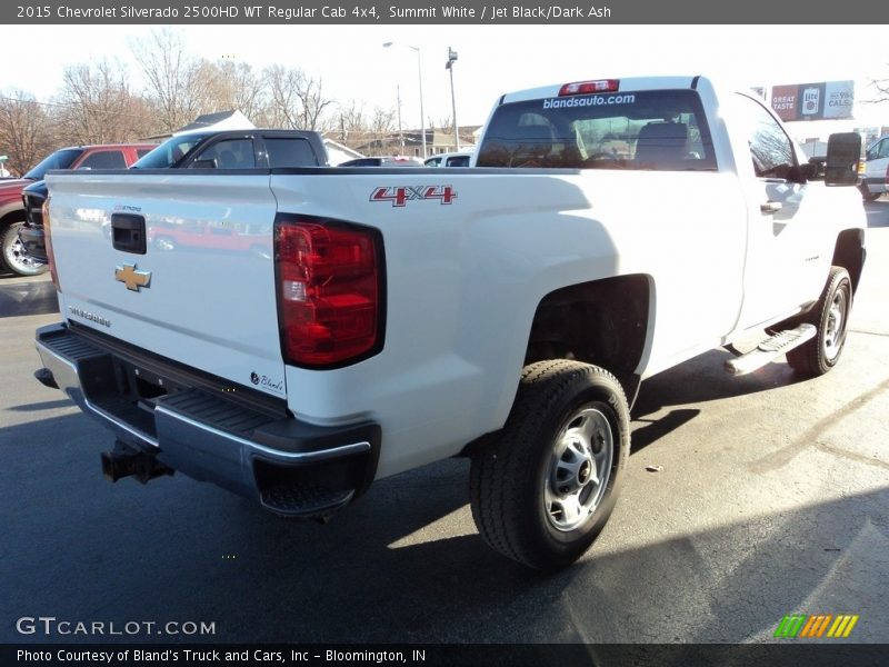 Summit White / Jet Black/Dark Ash 2015 Chevrolet Silverado 2500HD WT Regular Cab 4x4