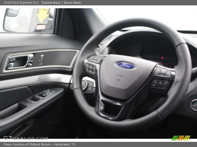 Shadow Black / Ebony Black 2018 Ford Explorer XLT