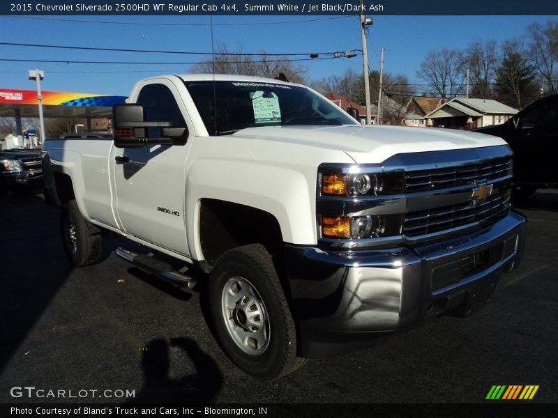 Summit White / Jet Black/Dark Ash 2015 Chevrolet Silverado 2500HD WT Regular Cab 4x4