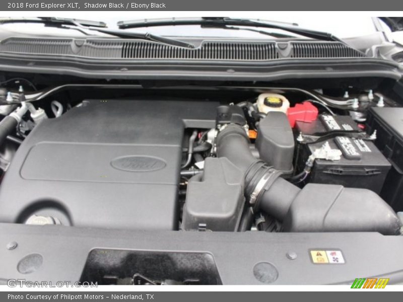 Shadow Black / Ebony Black 2018 Ford Explorer XLT