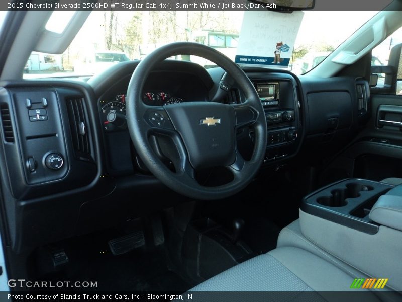 Summit White / Jet Black/Dark Ash 2015 Chevrolet Silverado 2500HD WT Regular Cab 4x4