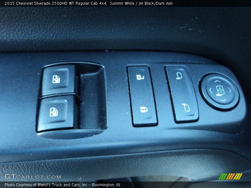 Summit White / Jet Black/Dark Ash 2015 Chevrolet Silverado 2500HD WT Regular Cab 4x4