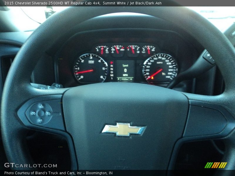 Summit White / Jet Black/Dark Ash 2015 Chevrolet Silverado 2500HD WT Regular Cab 4x4