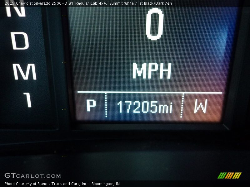 Summit White / Jet Black/Dark Ash 2015 Chevrolet Silverado 2500HD WT Regular Cab 4x4