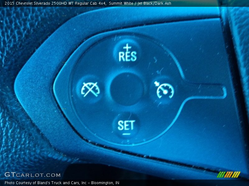 Summit White / Jet Black/Dark Ash 2015 Chevrolet Silverado 2500HD WT Regular Cab 4x4