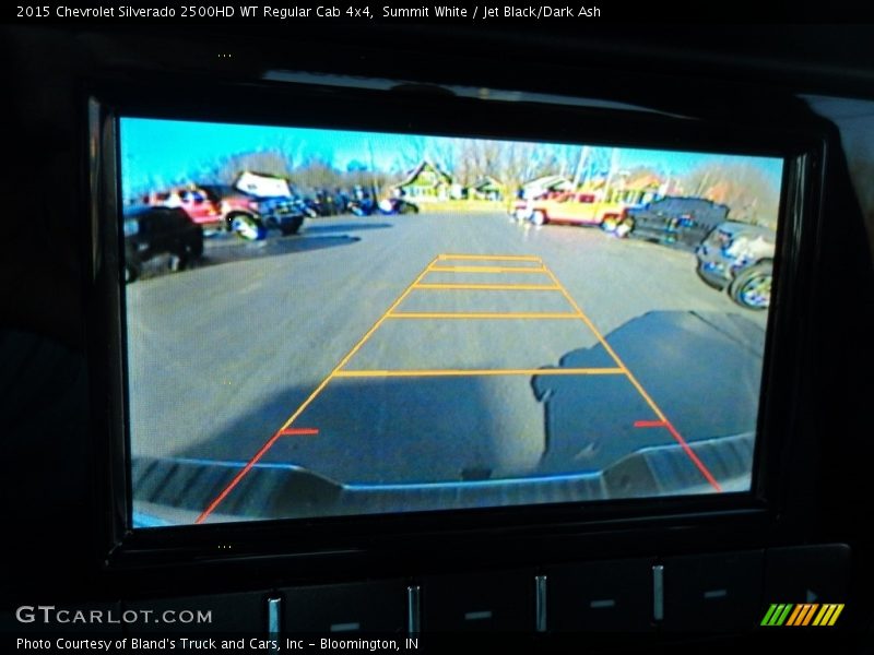Summit White / Jet Black/Dark Ash 2015 Chevrolet Silverado 2500HD WT Regular Cab 4x4