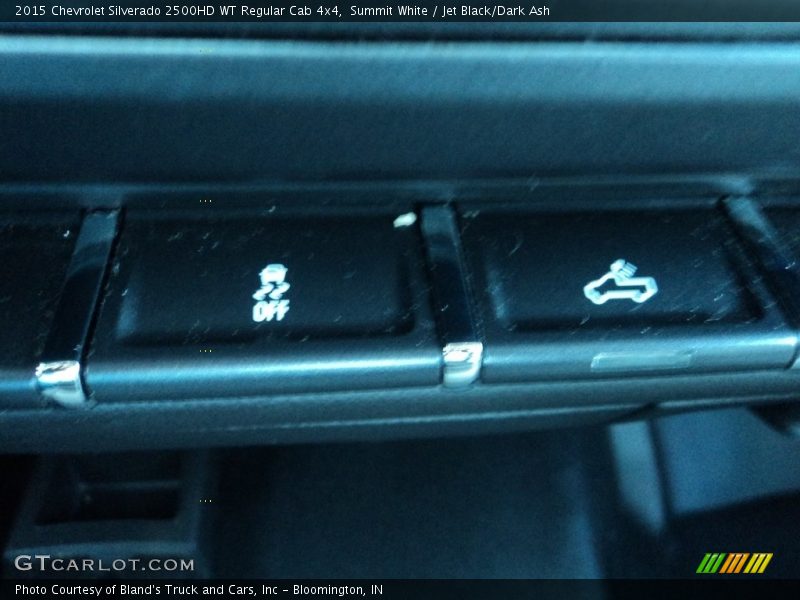 Summit White / Jet Black/Dark Ash 2015 Chevrolet Silverado 2500HD WT Regular Cab 4x4