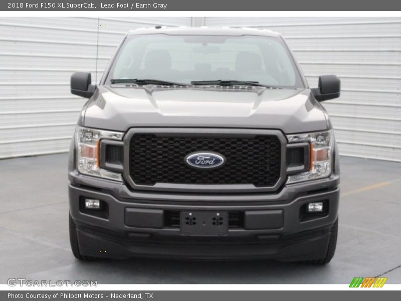 Lead Foot / Earth Gray 2018 Ford F150 XL SuperCab