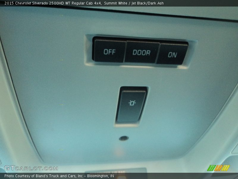 Summit White / Jet Black/Dark Ash 2015 Chevrolet Silverado 2500HD WT Regular Cab 4x4