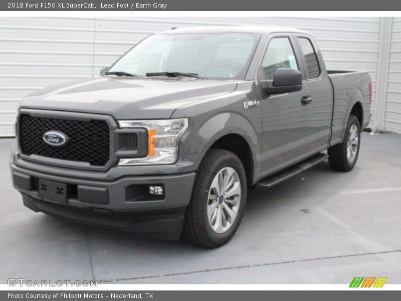 Lead Foot / Earth Gray 2018 Ford F150 XL SuperCab