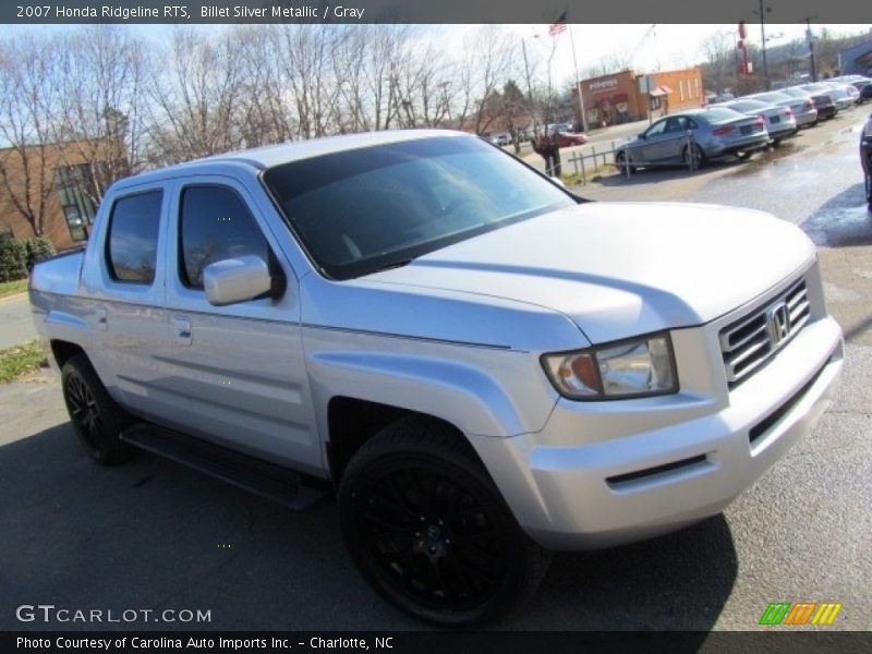 Billet Silver Metallic / Gray 2007 Honda Ridgeline RTS