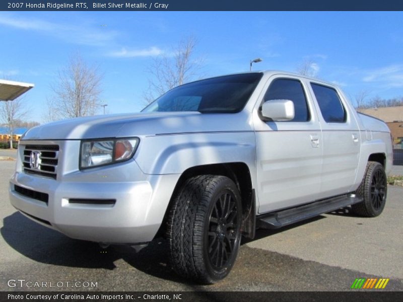 Billet Silver Metallic / Gray 2007 Honda Ridgeline RTS