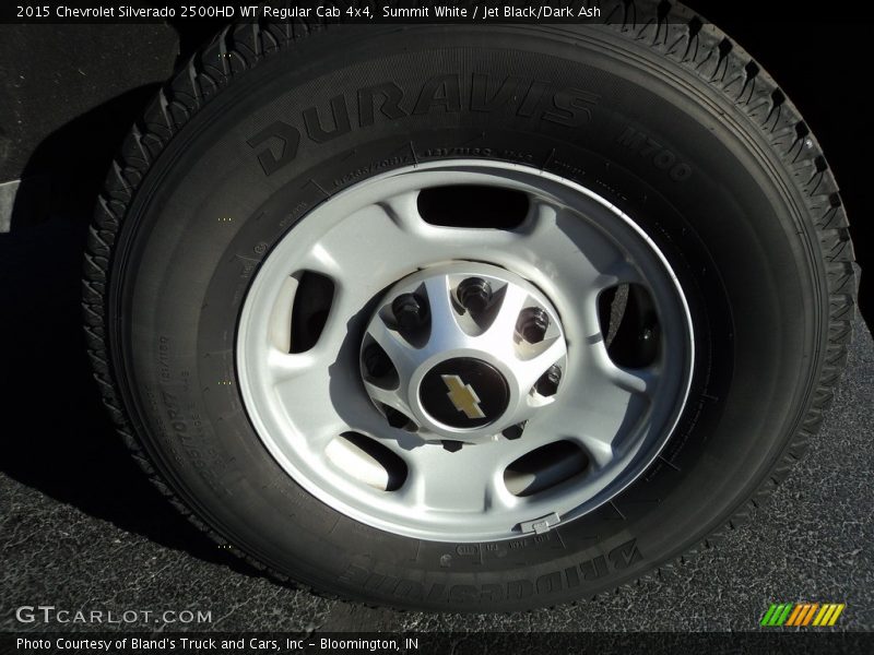 Summit White / Jet Black/Dark Ash 2015 Chevrolet Silverado 2500HD WT Regular Cab 4x4