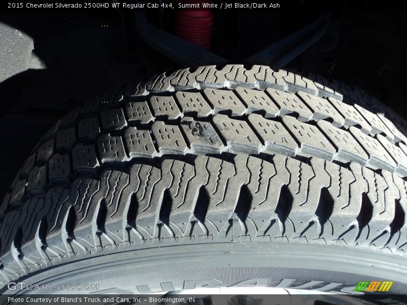 Summit White / Jet Black/Dark Ash 2015 Chevrolet Silverado 2500HD WT Regular Cab 4x4