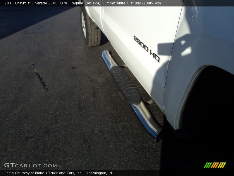 Summit White / Jet Black/Dark Ash 2015 Chevrolet Silverado 2500HD WT Regular Cab 4x4