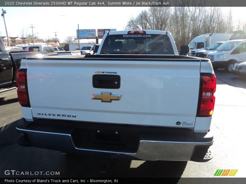Summit White / Jet Black/Dark Ash 2015 Chevrolet Silverado 2500HD WT Regular Cab 4x4