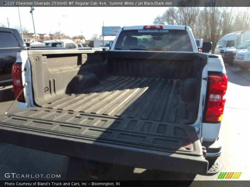 Summit White / Jet Black/Dark Ash 2015 Chevrolet Silverado 2500HD WT Regular Cab 4x4