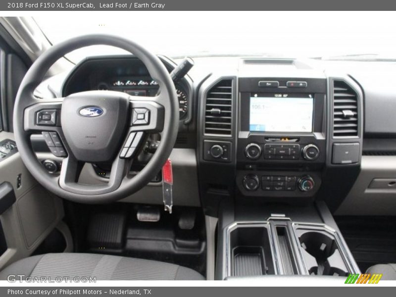 Lead Foot / Earth Gray 2018 Ford F150 XL SuperCab