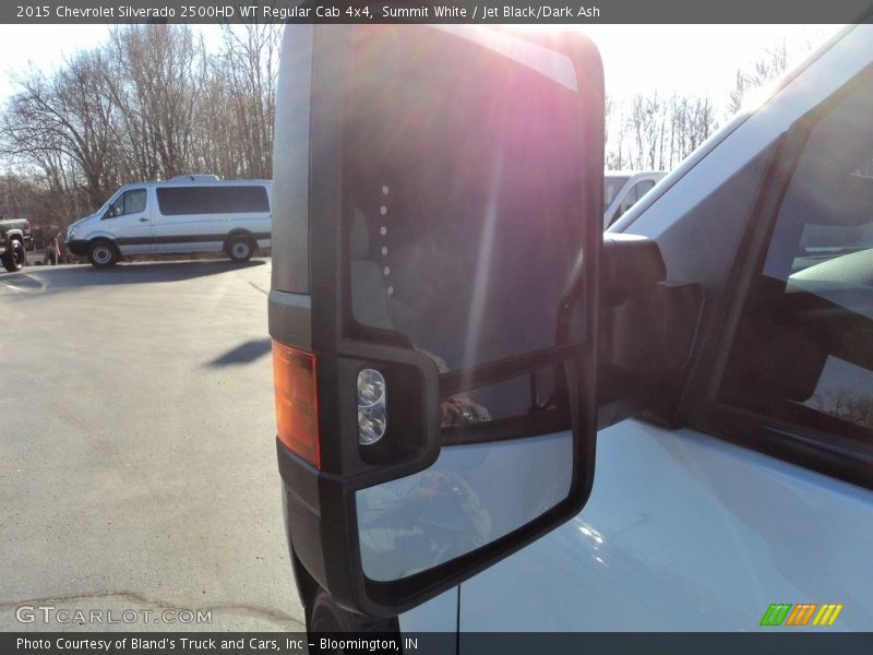 Summit White / Jet Black/Dark Ash 2015 Chevrolet Silverado 2500HD WT Regular Cab 4x4