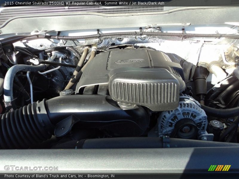 Summit White / Jet Black/Dark Ash 2015 Chevrolet Silverado 2500HD WT Regular Cab 4x4