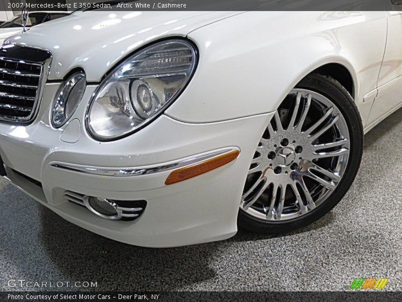 Arctic White / Cashmere 2007 Mercedes-Benz E 350 Sedan