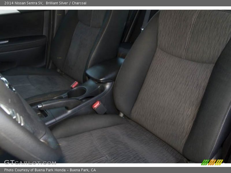 Brilliant Silver / Charcoal 2014 Nissan Sentra SV