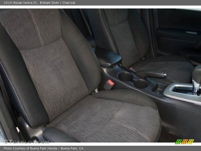 Brilliant Silver / Charcoal 2014 Nissan Sentra SV