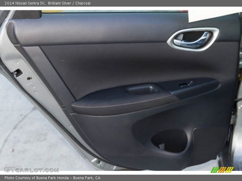 Brilliant Silver / Charcoal 2014 Nissan Sentra SV