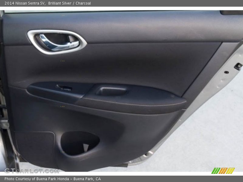 Brilliant Silver / Charcoal 2014 Nissan Sentra SV