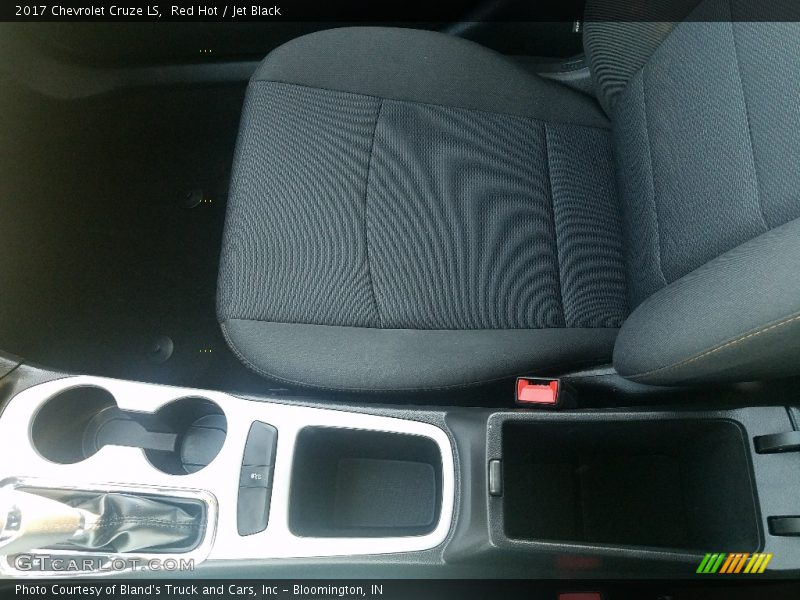 Red Hot / Jet Black 2017 Chevrolet Cruze LS