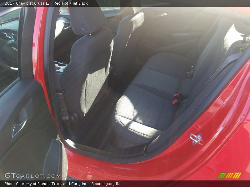 Red Hot / Jet Black 2017 Chevrolet Cruze LS
