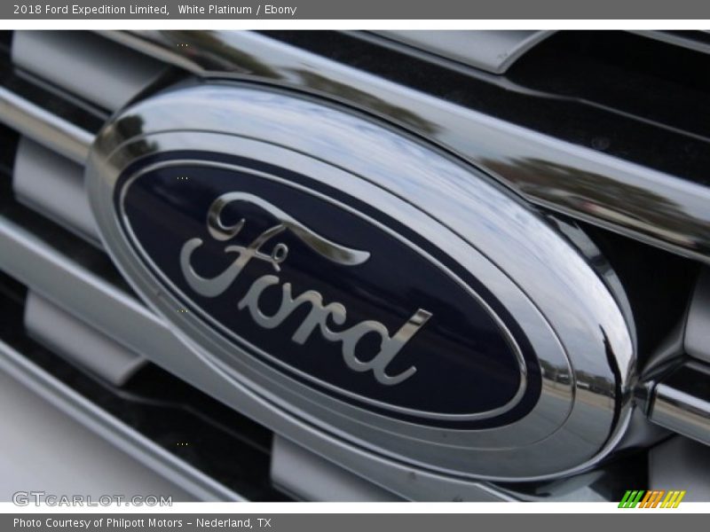 White Platinum / Ebony 2018 Ford Expedition Limited
