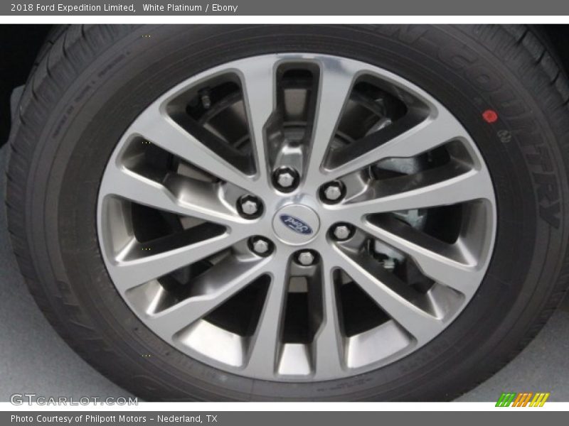 White Platinum / Ebony 2018 Ford Expedition Limited