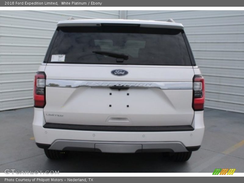 White Platinum / Ebony 2018 Ford Expedition Limited