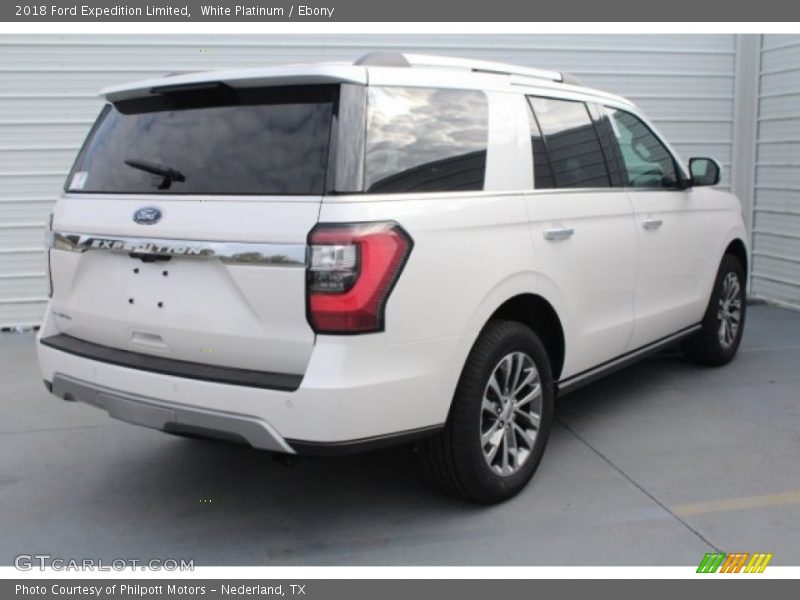 White Platinum / Ebony 2018 Ford Expedition Limited